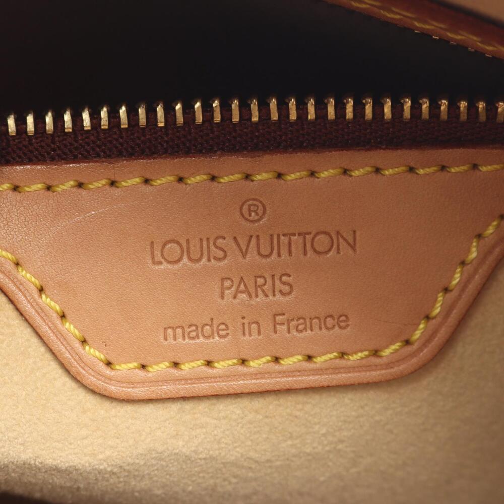 Louis Vuitton Looping Shoulder Bag Canvas Leather Monogram Brown - Picture 4 of 9